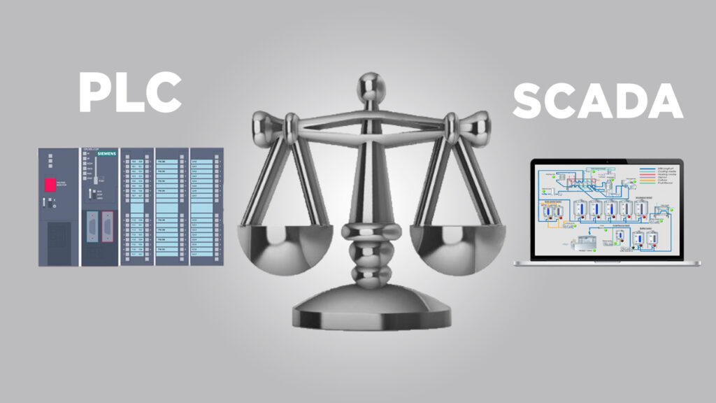 Comparison Between PLC and SCADA