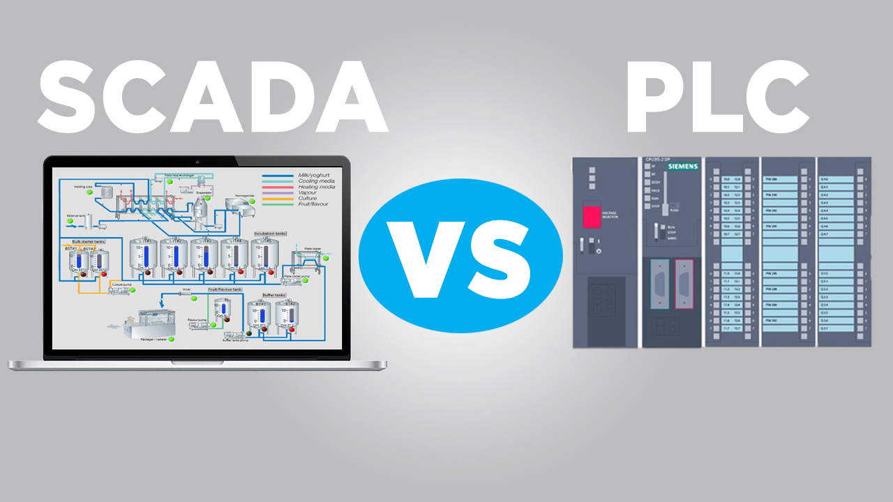 Difference Between PLC and SCADA